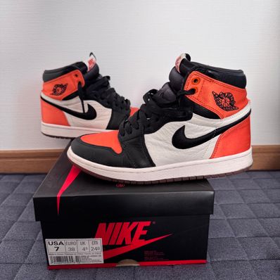 Nike Women's Air Jordan 1 High "Satin Shattered Backboard"