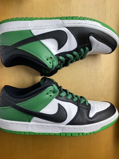 Nike SB Dunk Low Pro "Black and Classic Green"