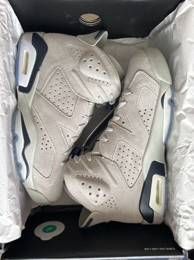 Nike Air Jordan 6 "Magnet and College Navy"