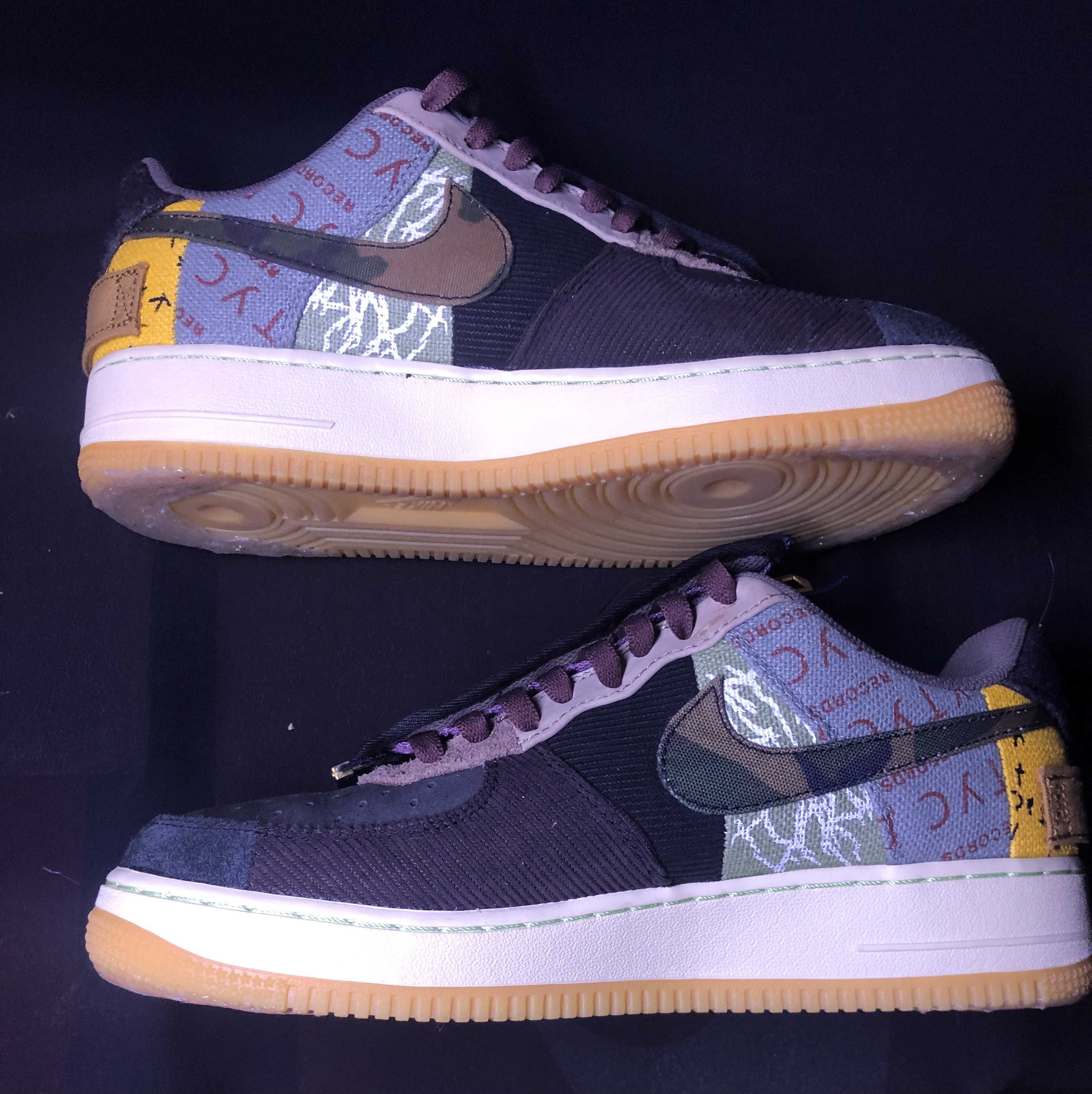 Travis Scott × Nike Air Force 1 Low Cactus Jack "Multi Color"