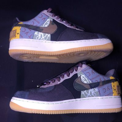 Travis Scott × Nike Air Force 1 Low Cactus Jack "Multi Color"