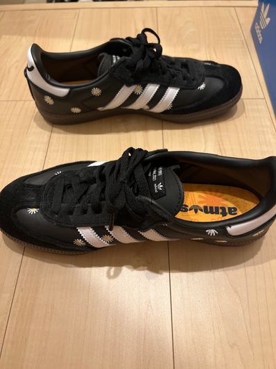 atmos × FACE × adidas Samba "Core Black/Footwear White"