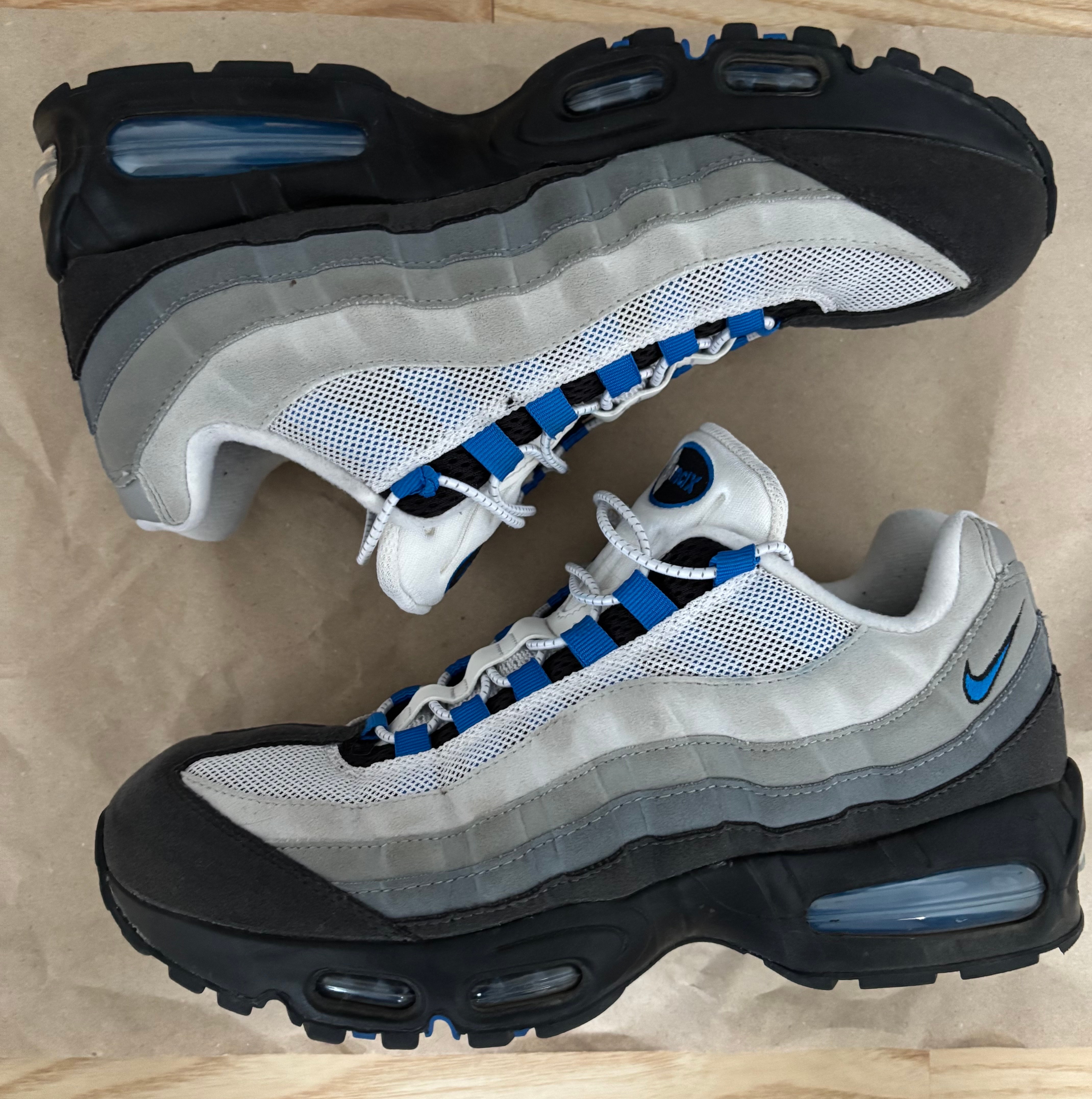 Nike Air Max 95 OG Big Bubble "Cool Grey/Blue Spark"