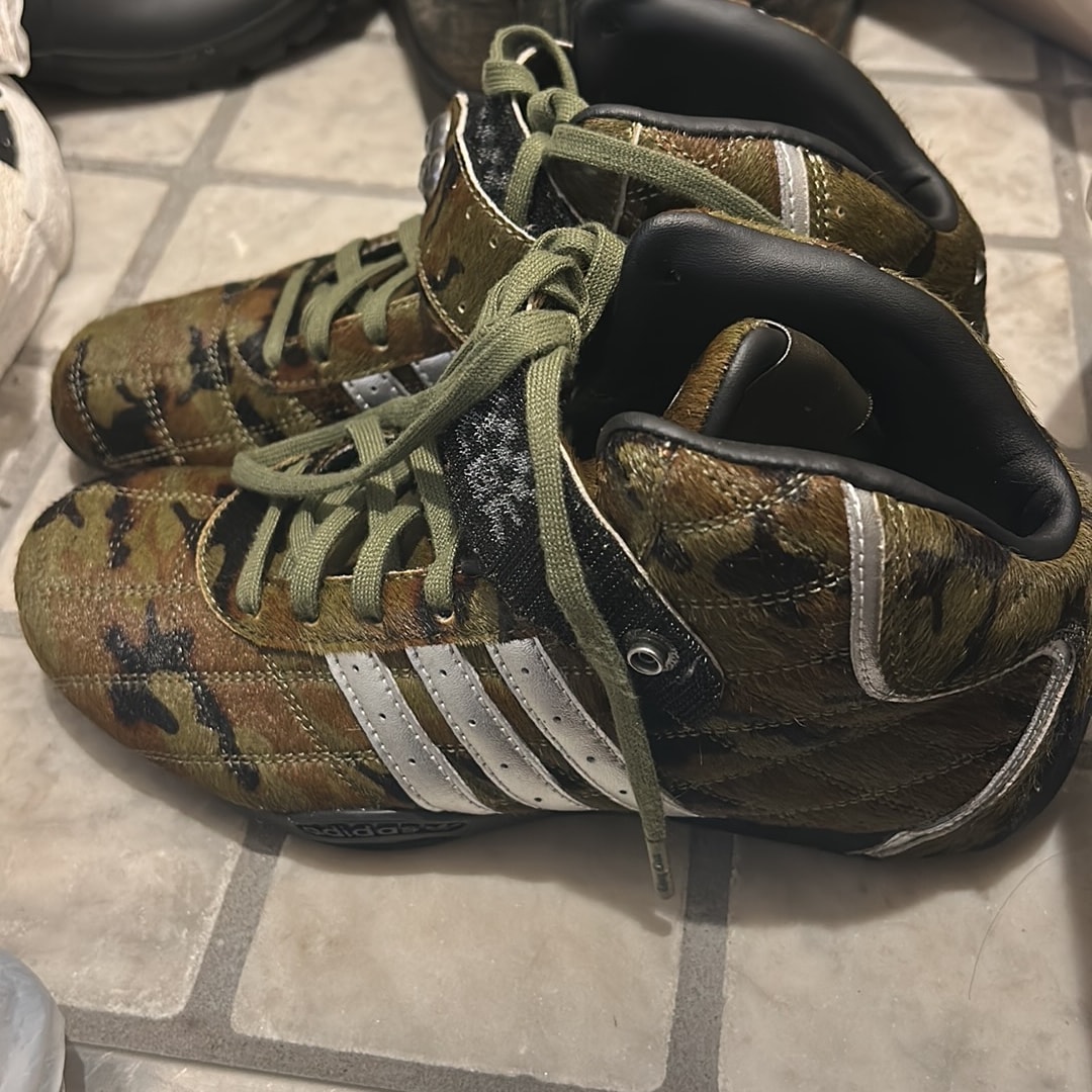 THUG CLUB × adidas Adiracer High "Focus Olive/Silver Metallic/Core Black"