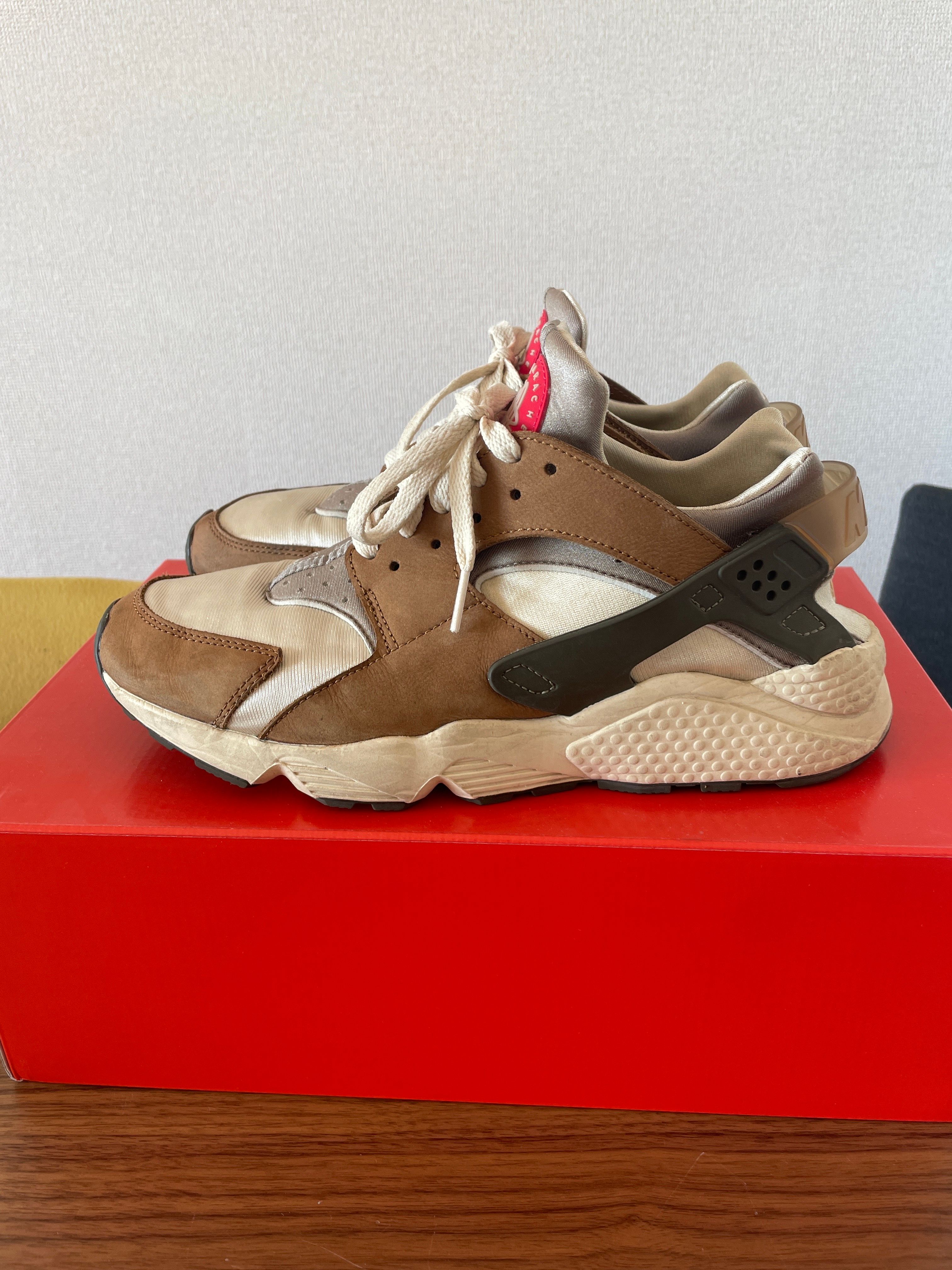 Stussy × Nike Air Huarache "Desert Oak"