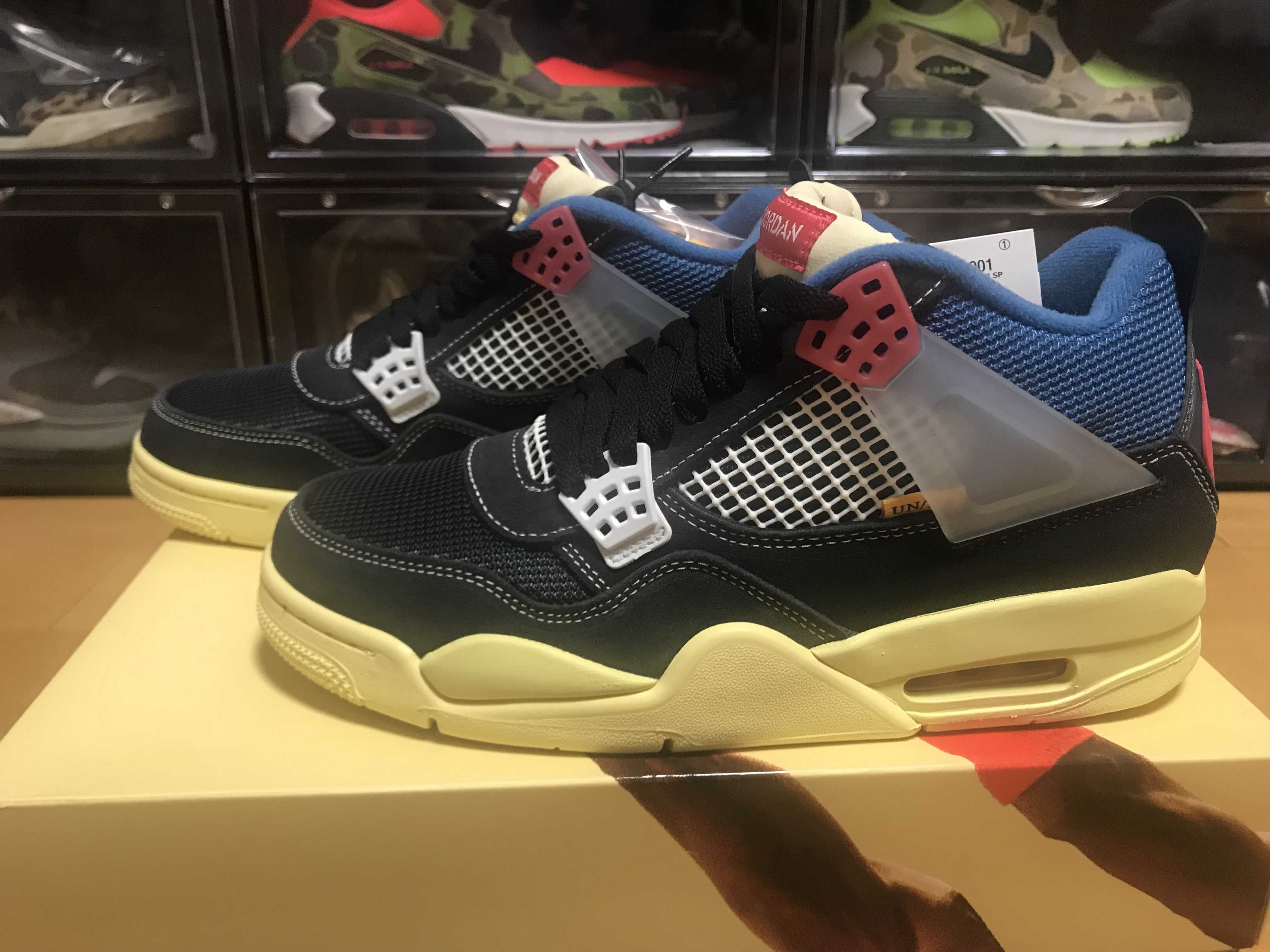 UNION × NIKE AIR JORDAN 4 "OFF NOIR"