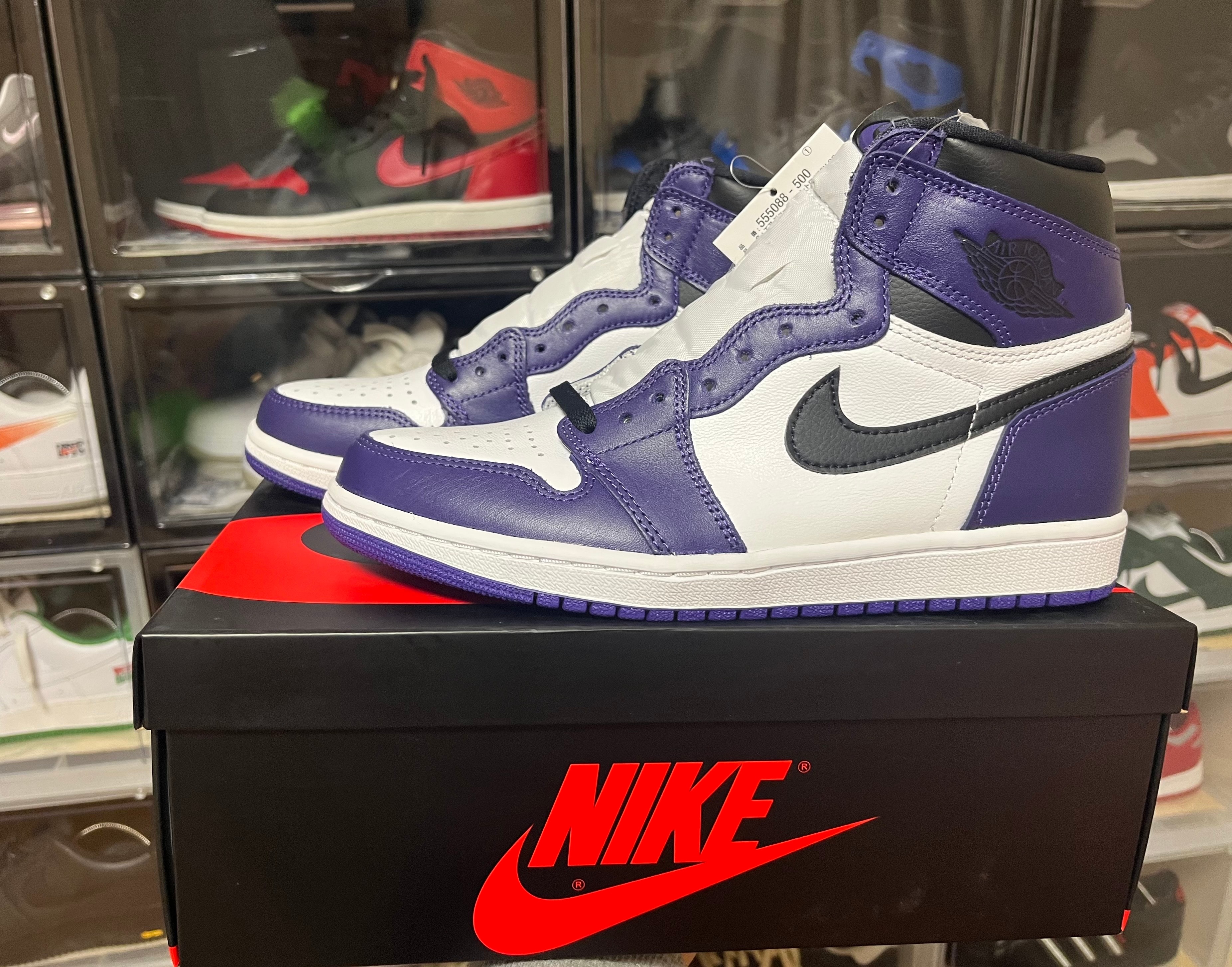 Nike Air Jordan 1 Retro High OG "Court Purple/White/Black" (2020)