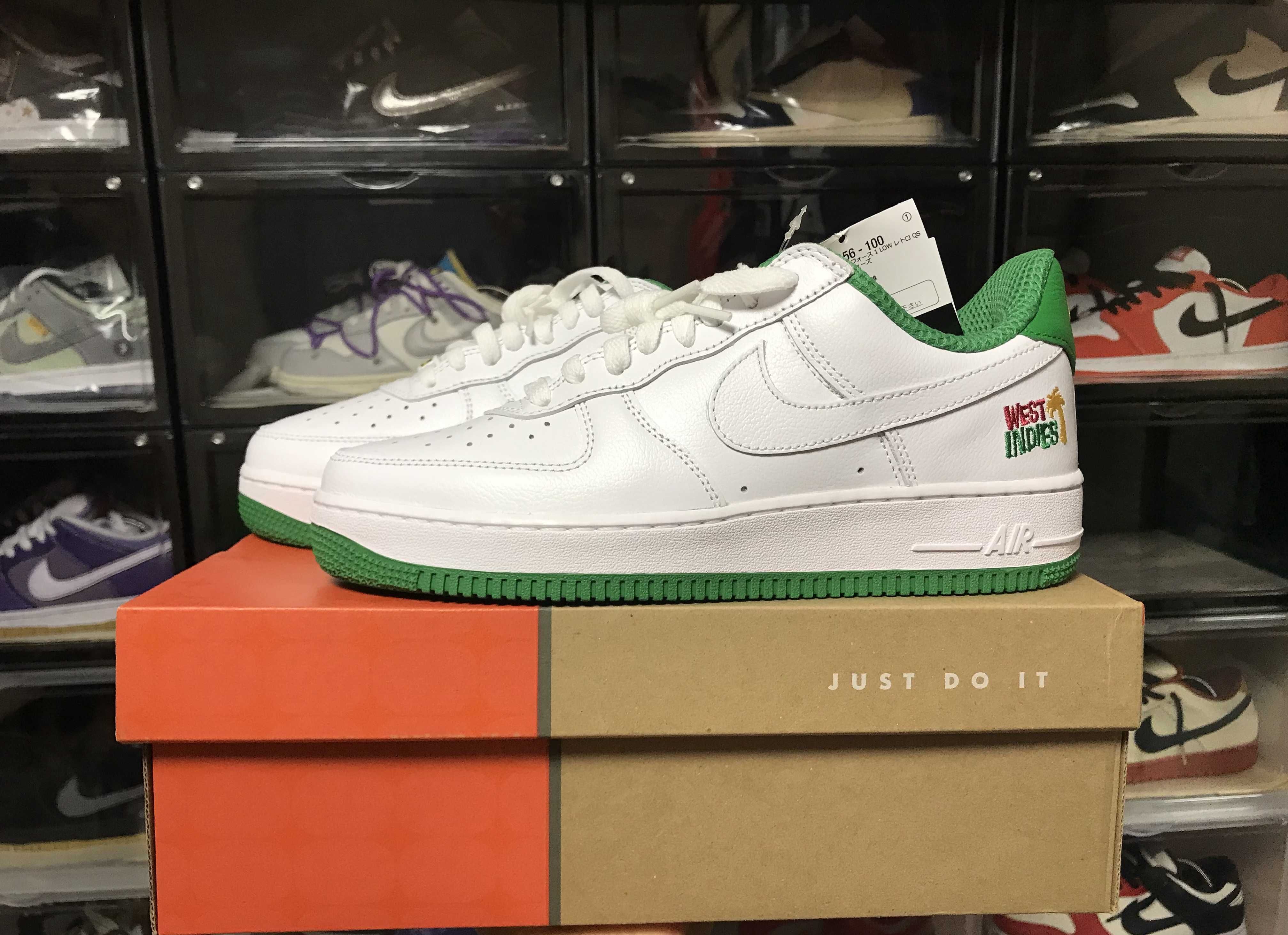 Nike Air Force 1 Low West Indies "White/Classic Green"