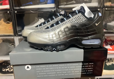 Palace Skateboards × Nike Air Max 95 Big Bubble "Metallic Silver/Aluminum"