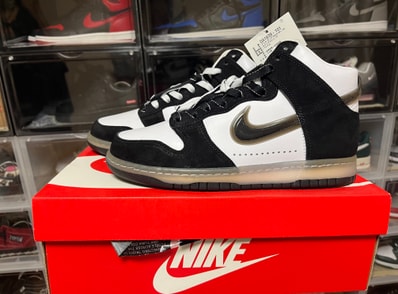 SLAM JAM x NIKE DUNK HIGH "WHITE/CLEAR BLACK"