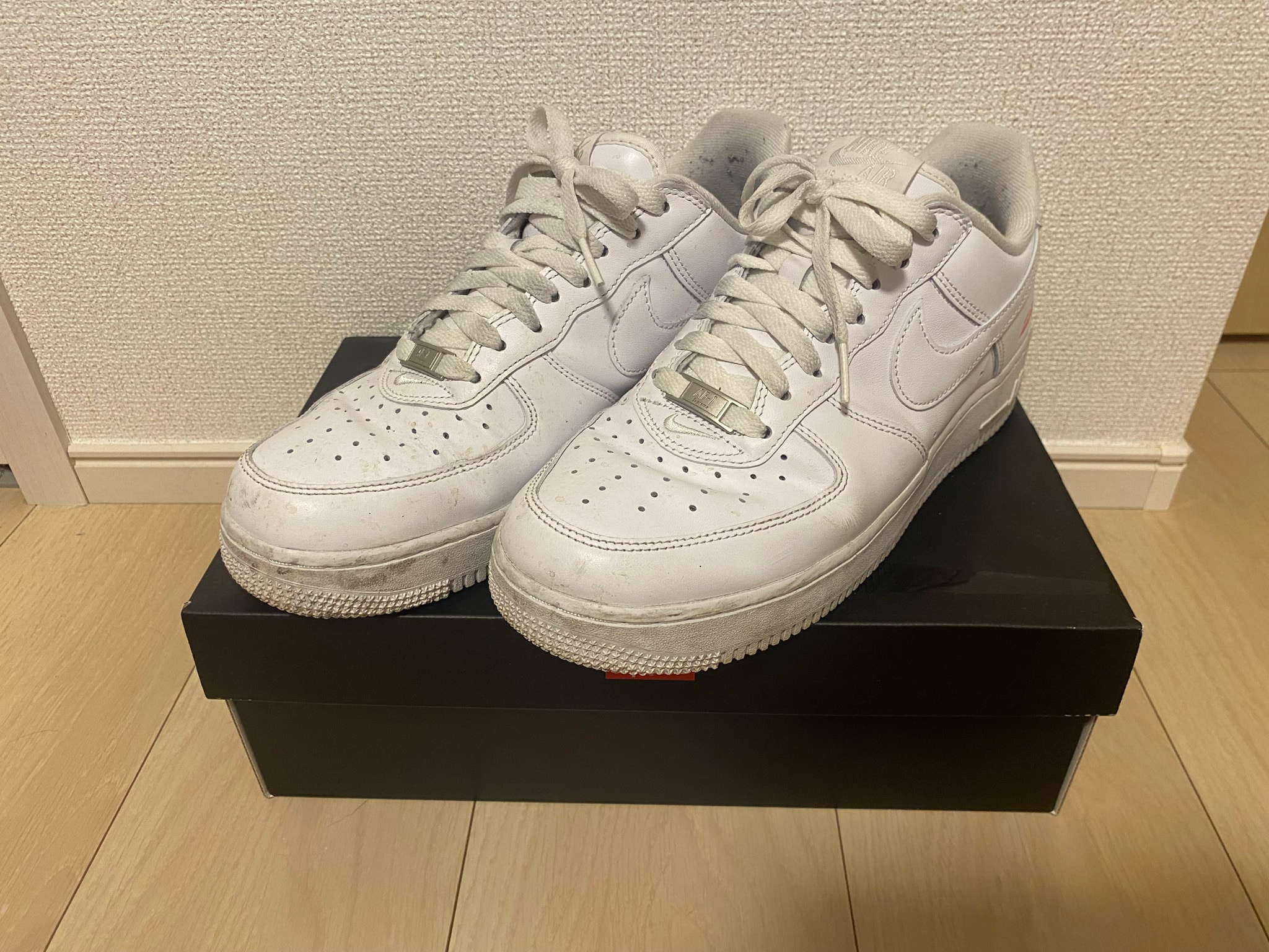 Supreme × Nike Air Force 1 Low "White"