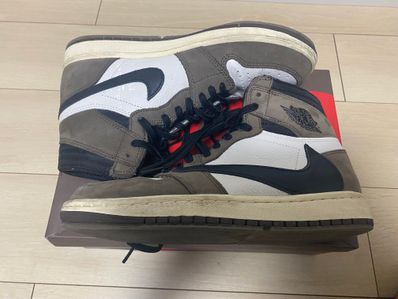 Travis Scott × Nike Air Jordan 1 Retro High OG TS SP "Sail/Dark Mocha"
