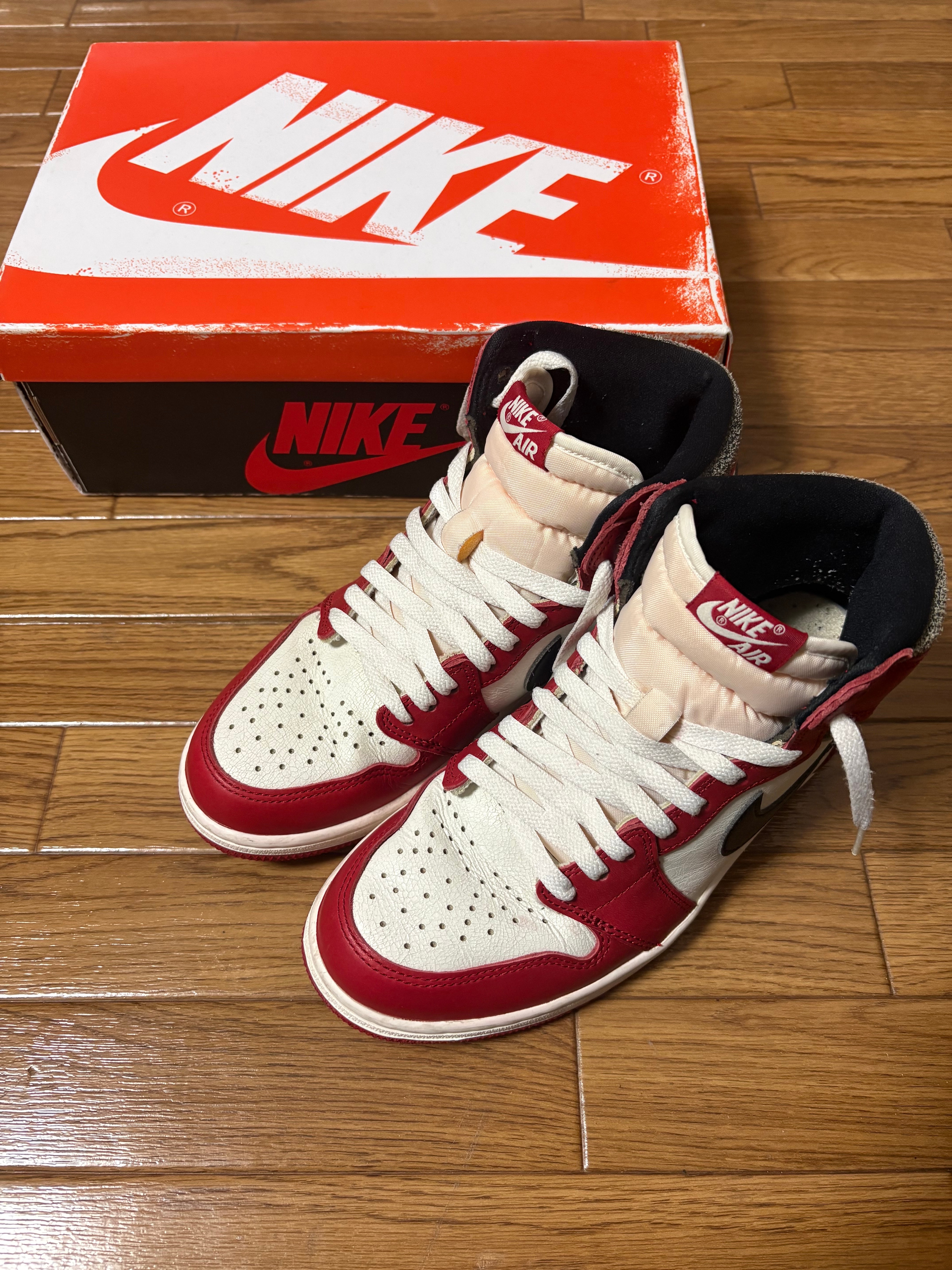 ナイキ エアジョーダン1 ハイ OG "ロスト&ファウンド/シカゴ"