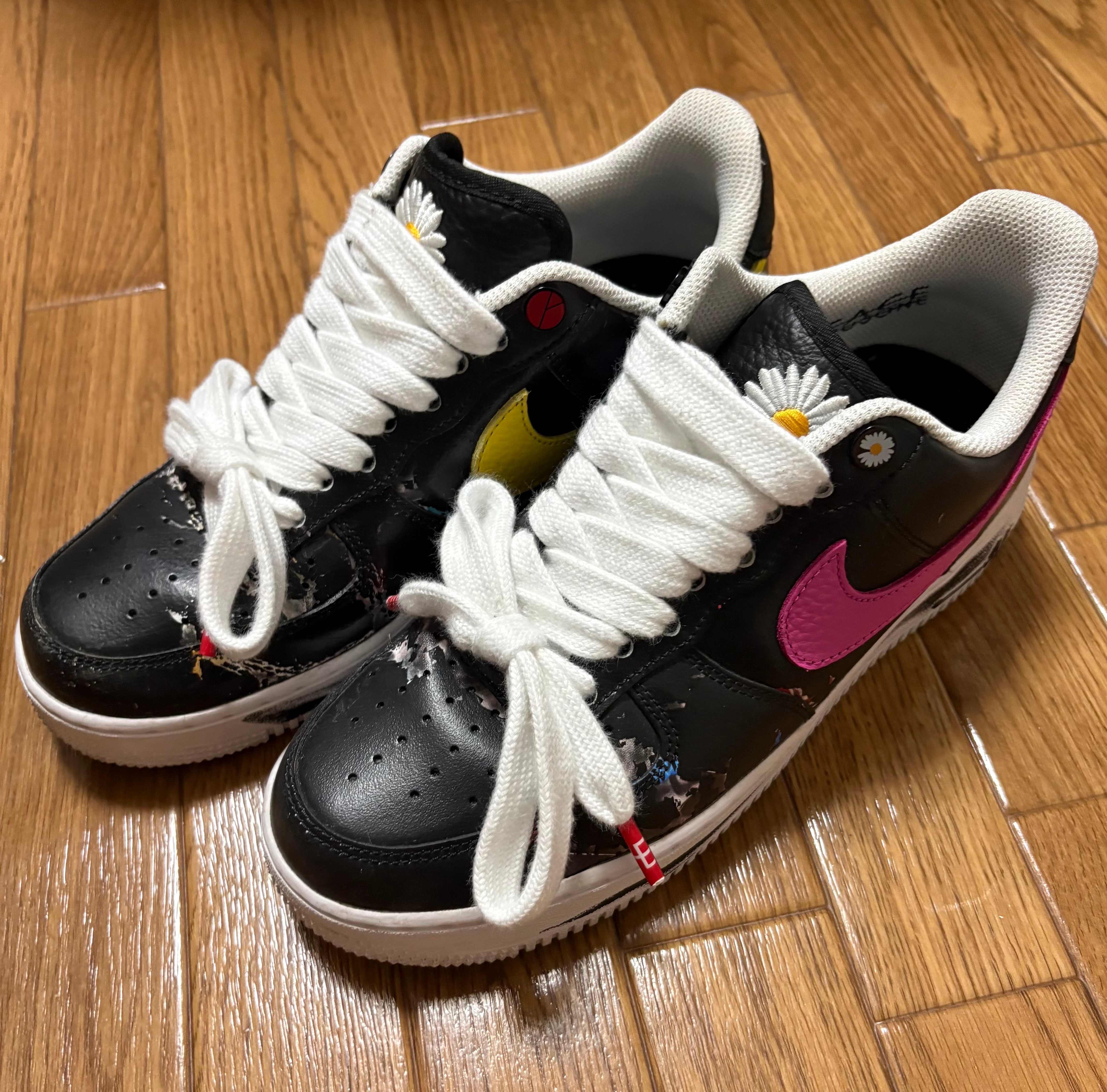 PEACEMINUSONE × Nike Air Force 1 Low '07 Para-Noise 3.0 "Black and Multi-Color" / G-DRAGON