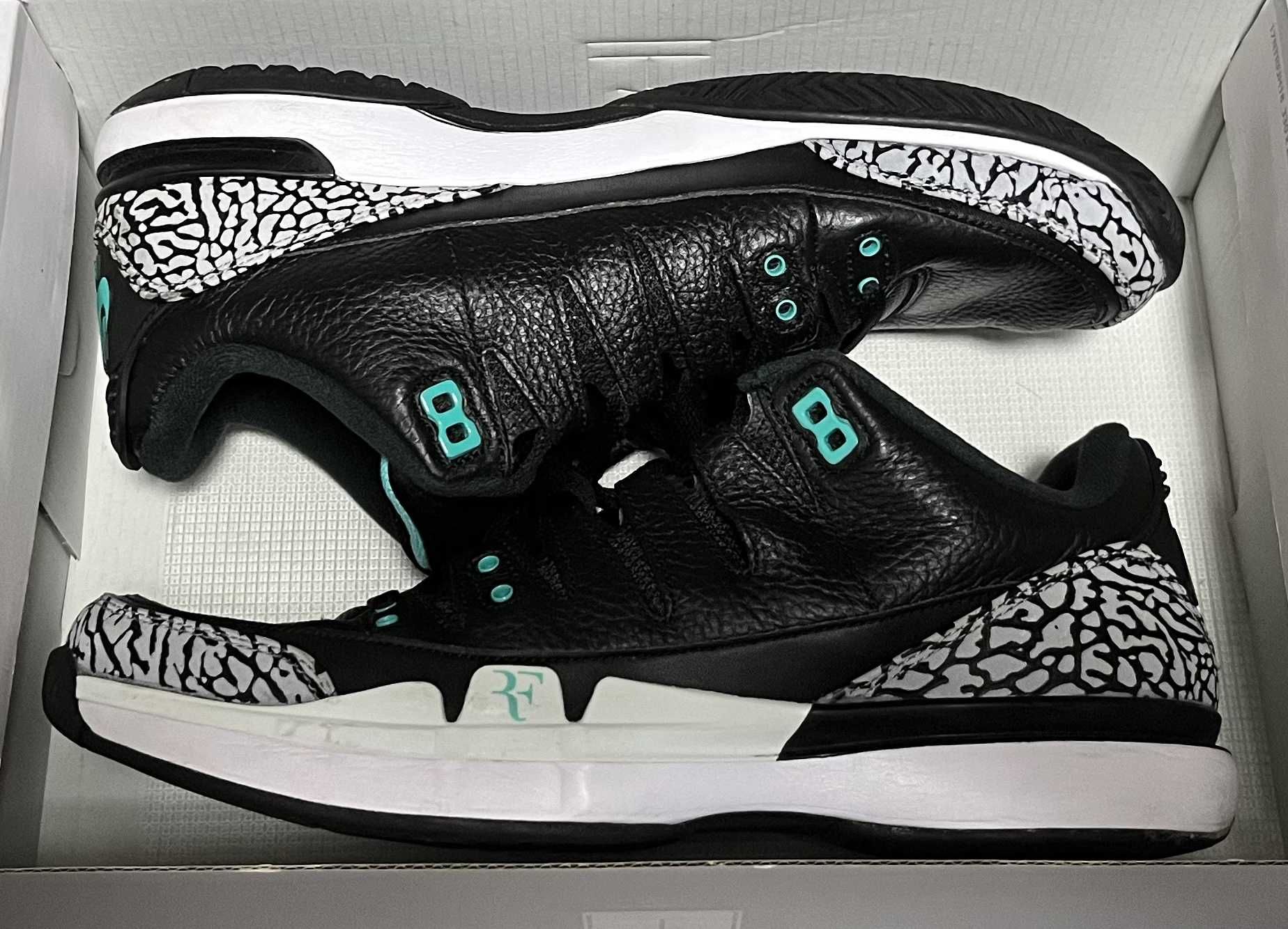 atmos × Nike Zoom Vapor AJ3 "Elephant/Safari"