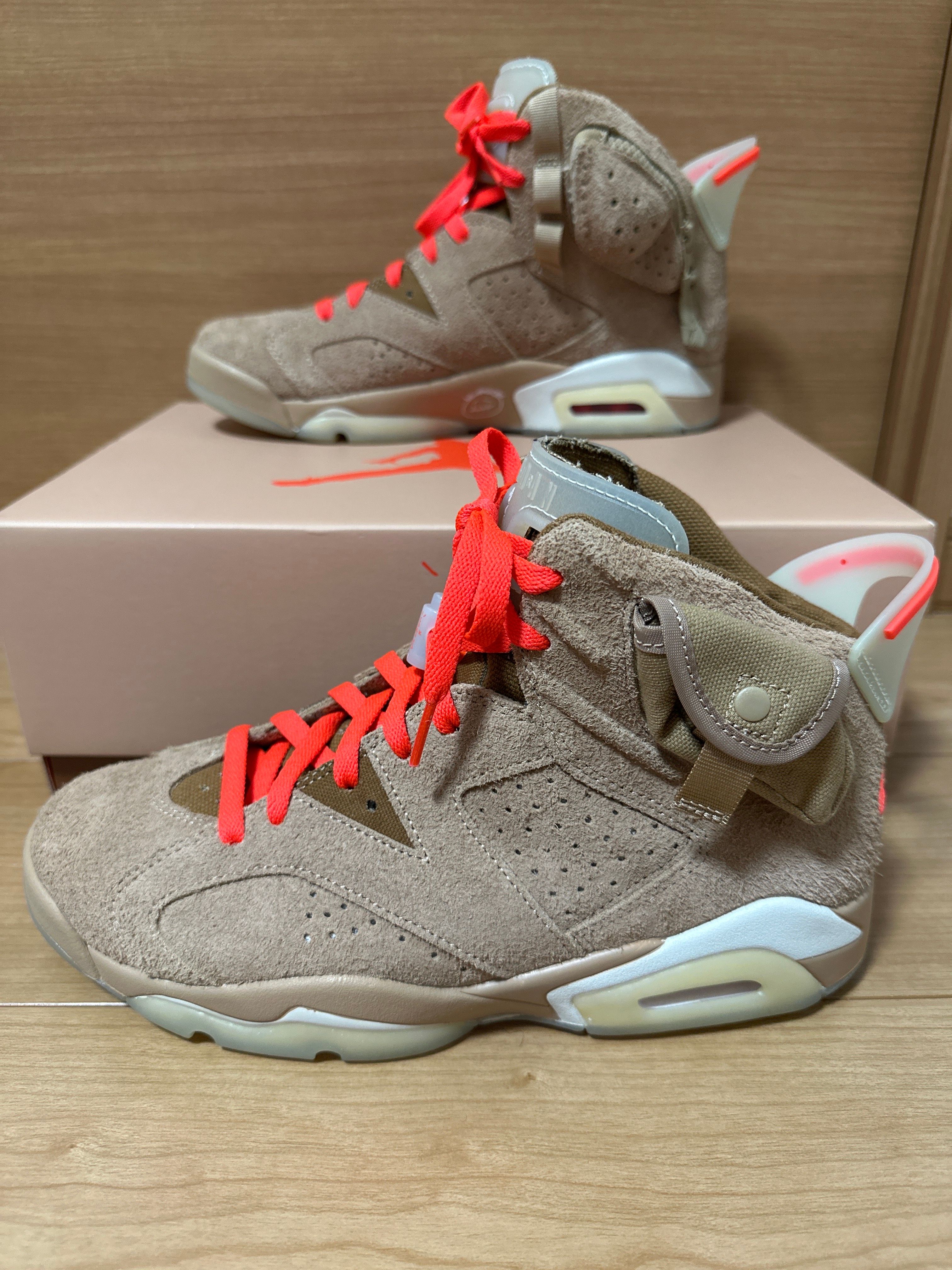 Travis Scott × Nike Air Jordan 6 "British Khaki"