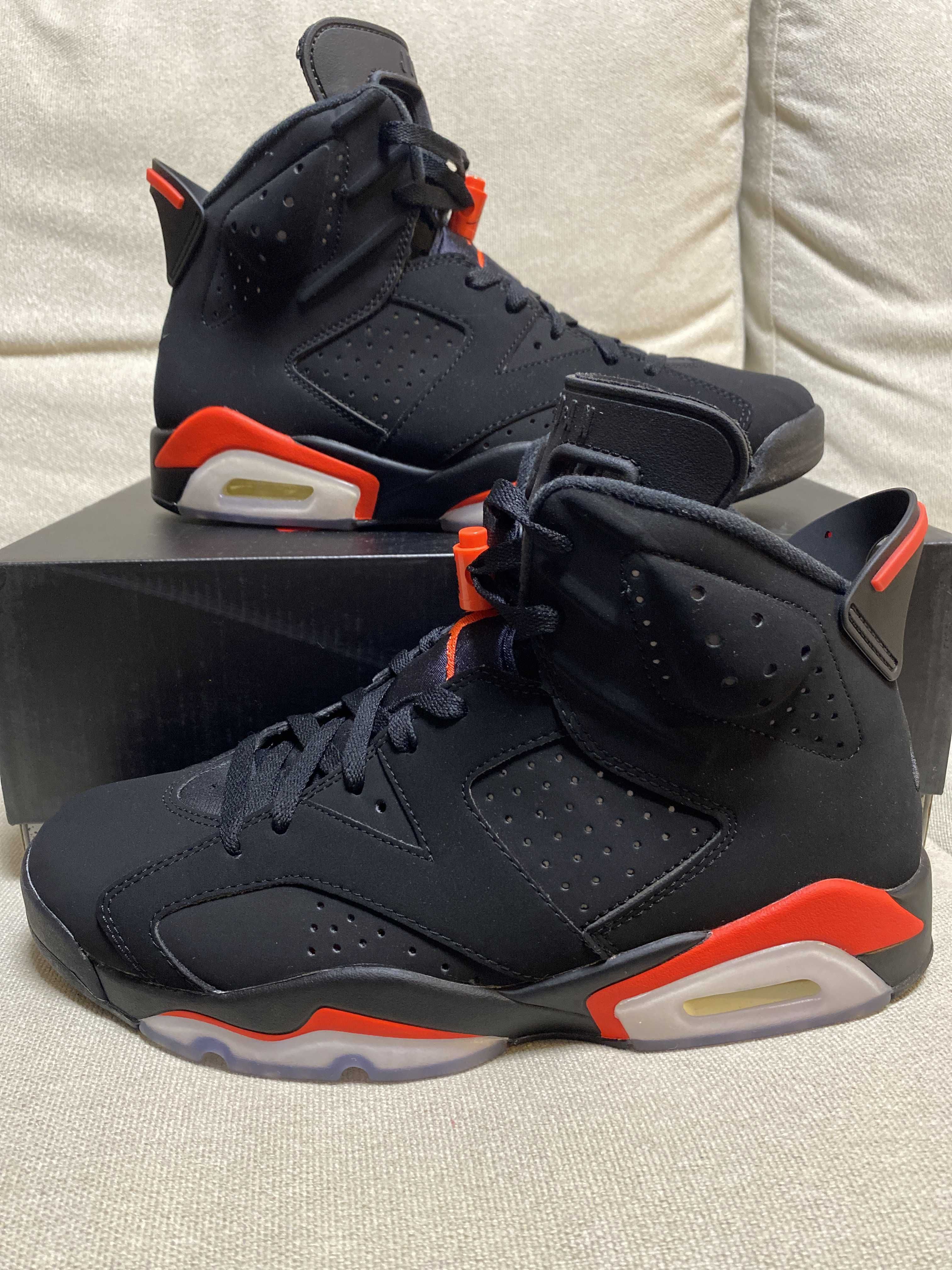 Nike Air Jordan 6 Retro OG "Black/Infrared"