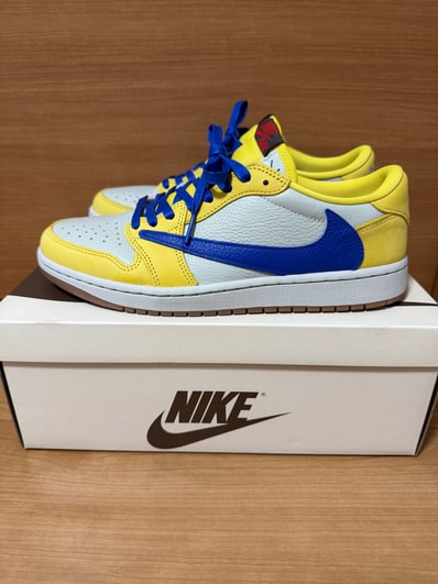 Travis Scott × Nike Women's Air Jordan 1 Retro Low OG "Canary"