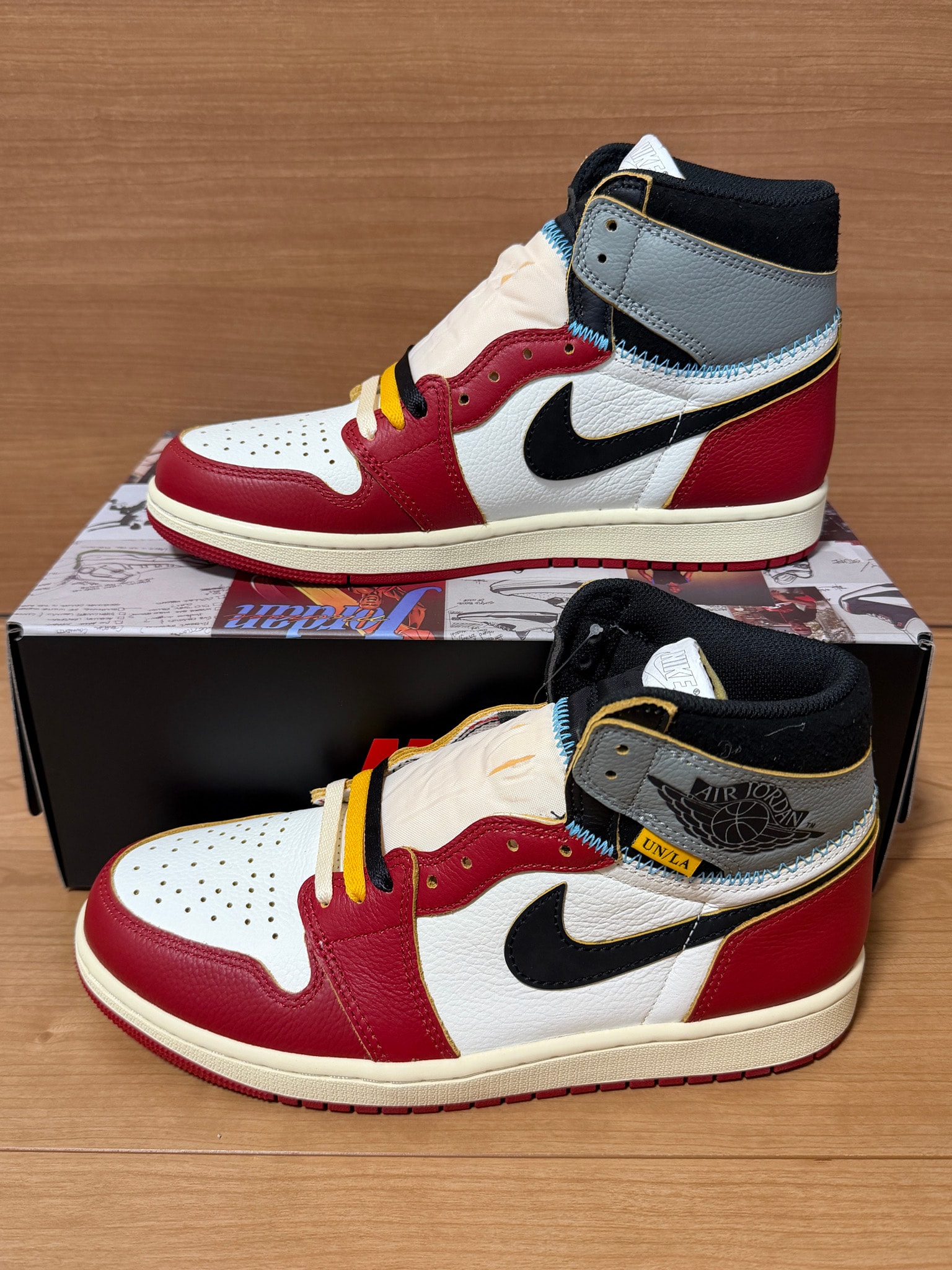 UNION × Nike Air Jordan 1 Retro High OG "Chicago/Shadow"