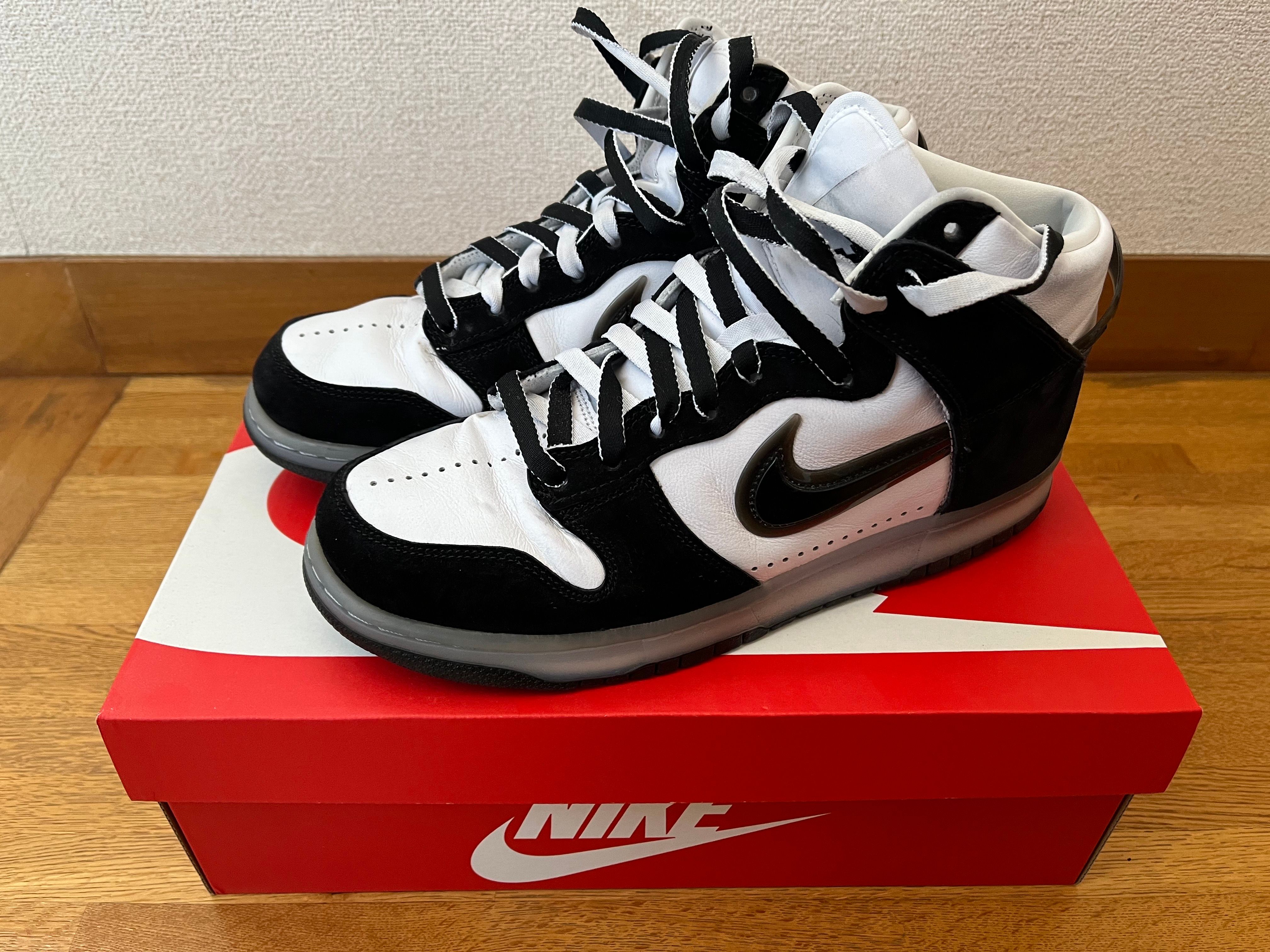 SLAM JAM x NIKE DUNK HIGH "WHITE/CLEAR BLACK"