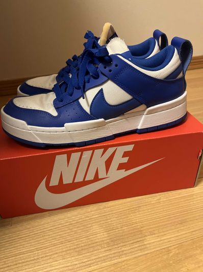 NIKE Women's DUNKED "WHITE/GAME ROYAL"