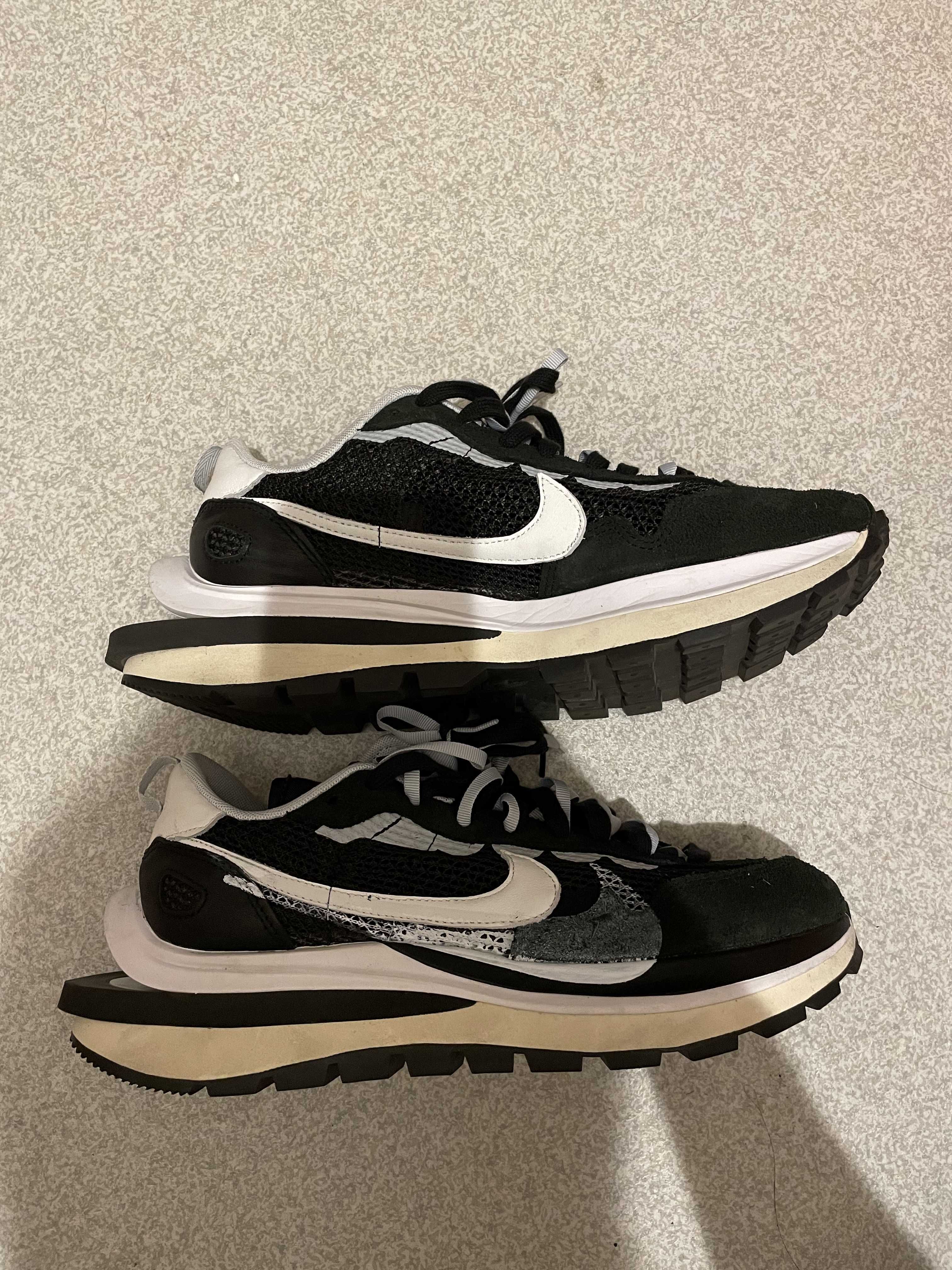 sacai × Nike Vapor Waffle "Black and White"