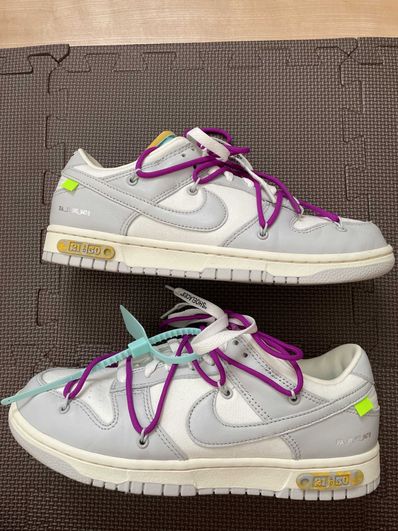 Off-White × Nike Dunk Low 1 of 50 "Lot.21"