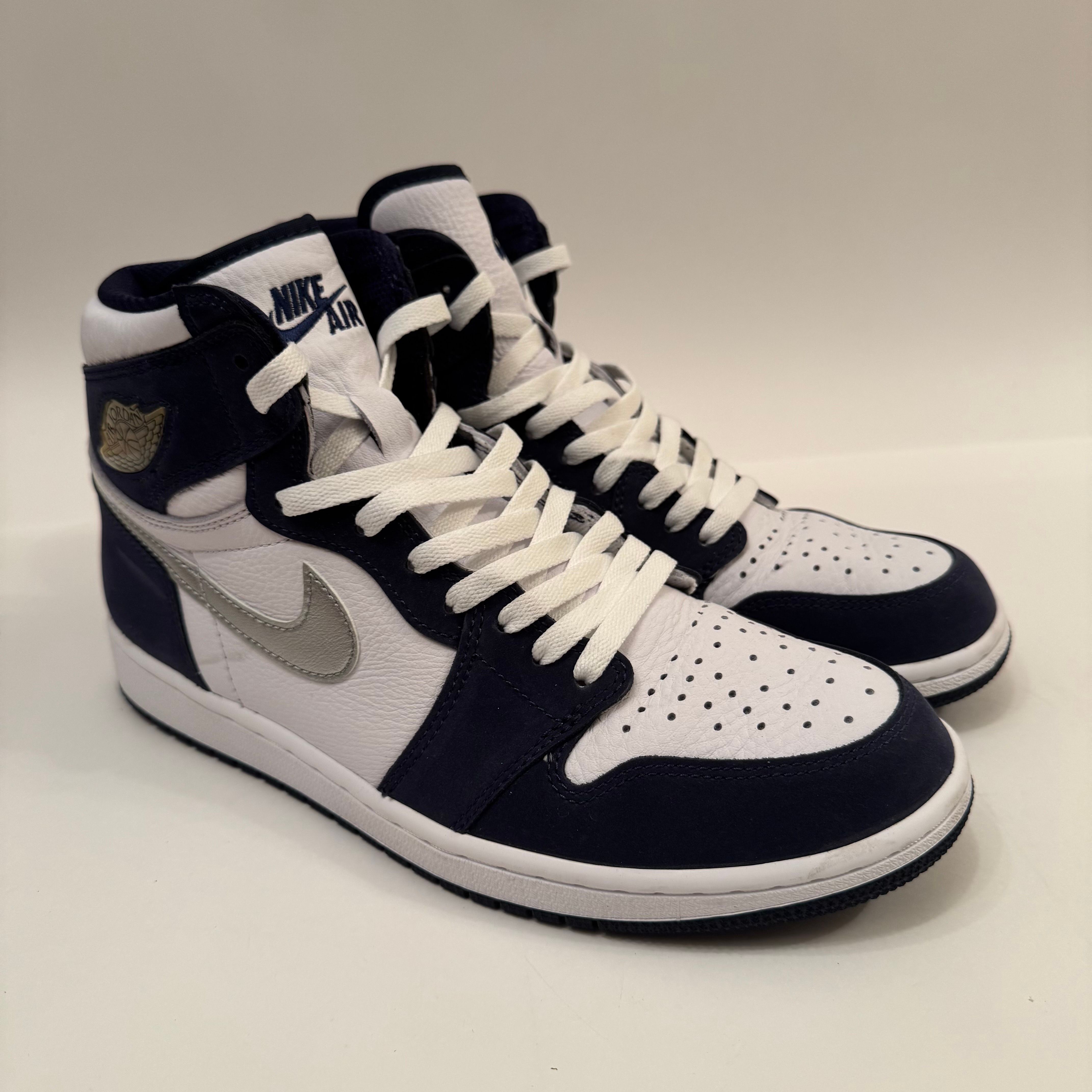 Nike Air Jordan 1 High OG CO.JP "White/Midnight Navy" (2020)(ブリーフケースなし)