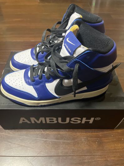 AMBUSH × NIKE DUNK HIGH "DEEP ROYAL"