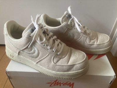 Stussy × Nike Air Force 1 Low "Fossil Stone"