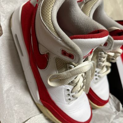 Nike Air Jordan 3 Retro "Tinker White/University Red"