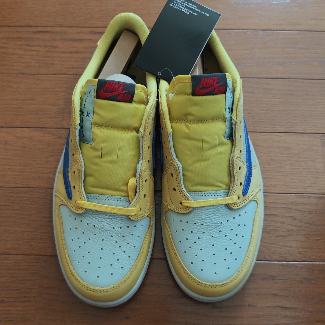 Travis Scott × Nike Women's Air Jordan 1 Retro Low OG "Canary"