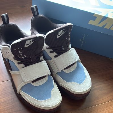 Travis Scott × Nike Zoom Field Jaxx "Pale Ivory and Leche Blue"