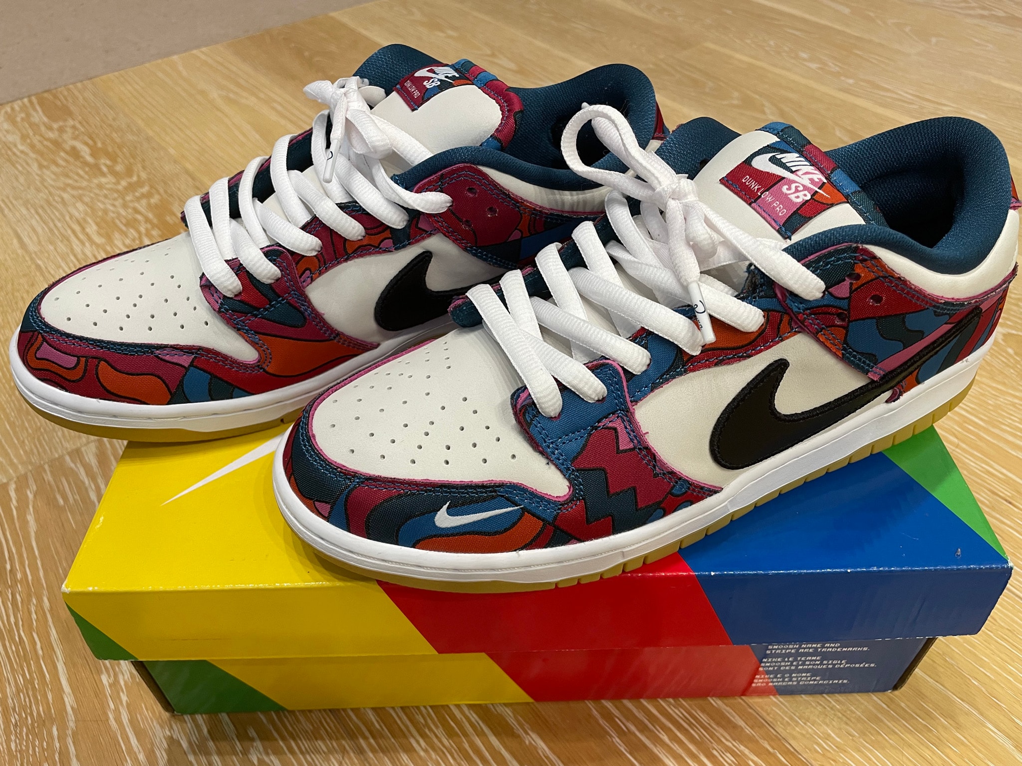 Piet Parra × Nike SB Dunk Low Pro "Abstract Art"