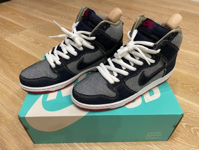 Nike SB Dunk High Reese Forbes Denim "Midnight Navy"