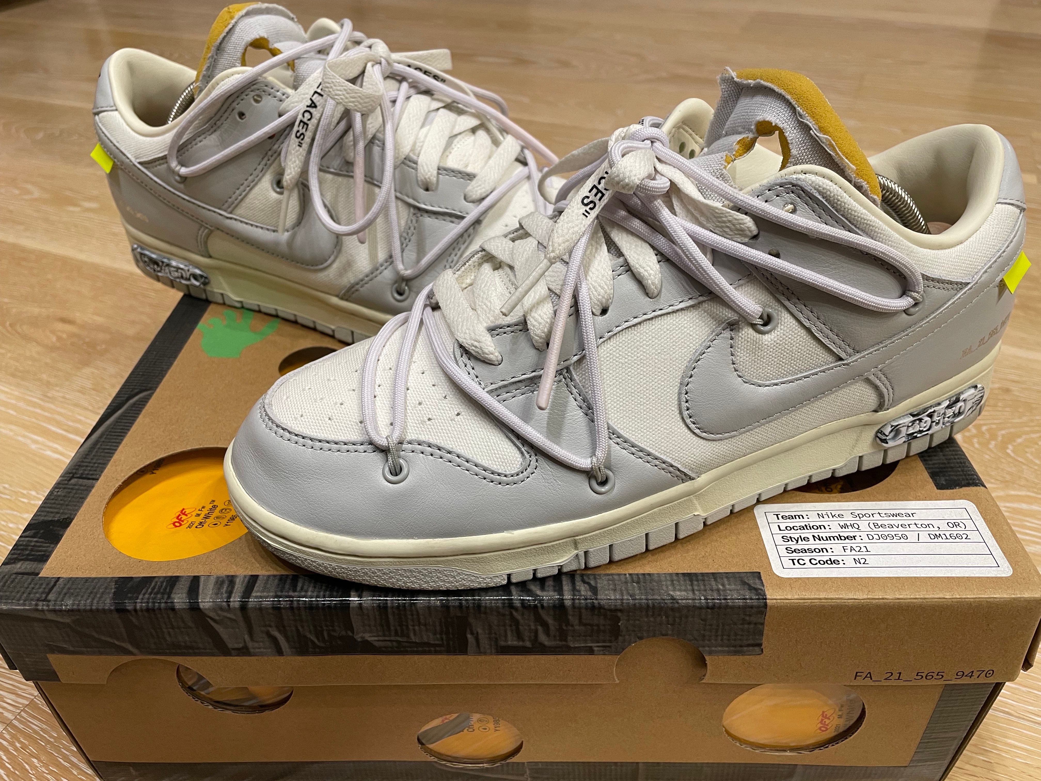 Off-White × Nike Dunk Low 1 of 50 "Lot.49"