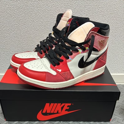 Spider-Man × Nike Air Jordan 1 Retro High OG SP "Spider-Man: Across the Spider-Verse/University Red"