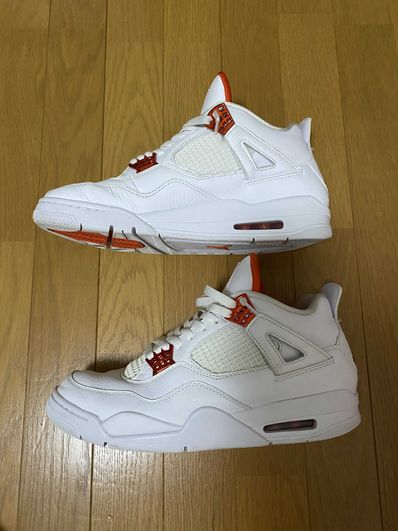 Nike Air Jordan 4 Retro "White/Team Orange"