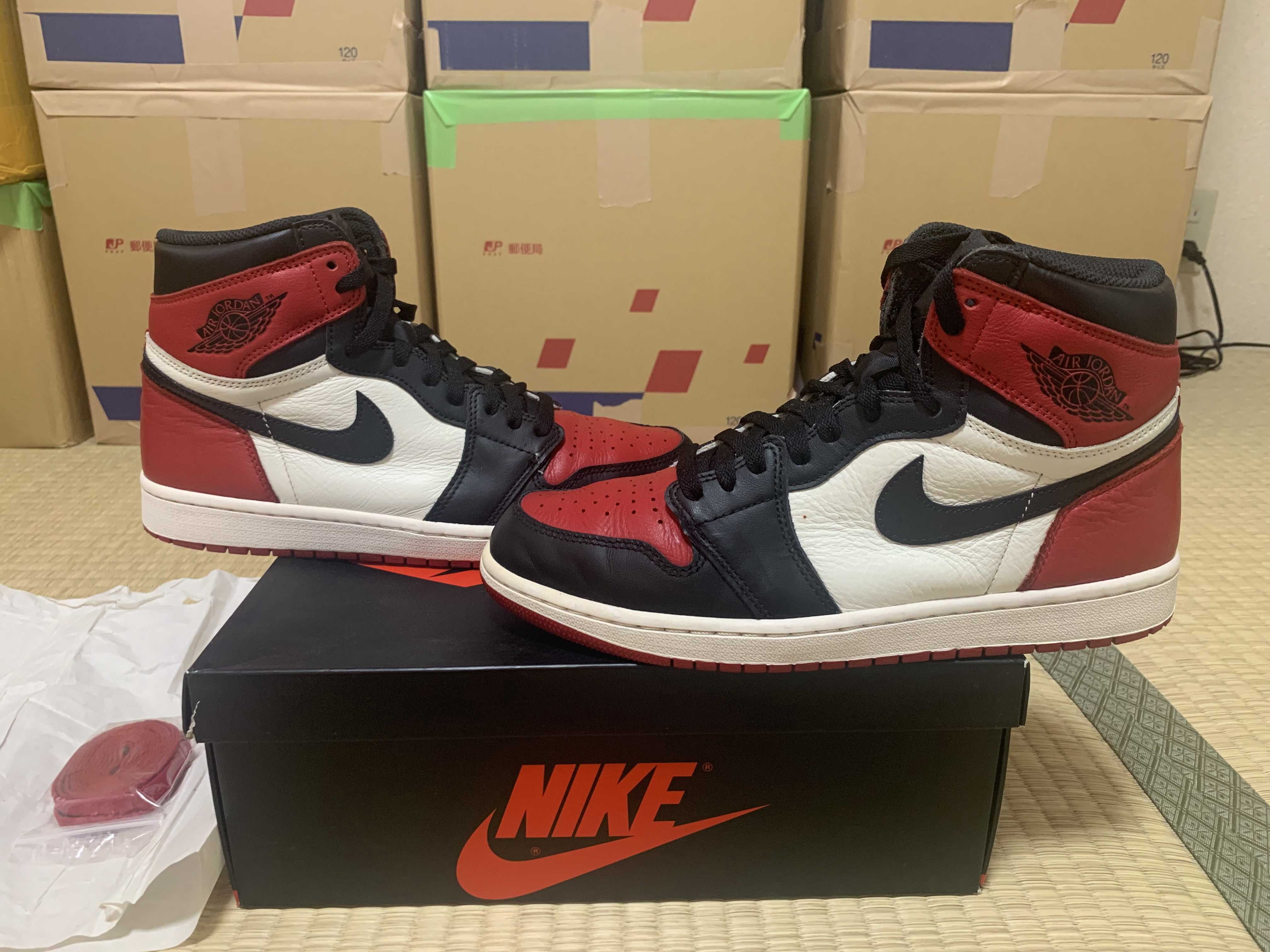 Nike Air Jordan 1 Retro High OG "Bred Toe"