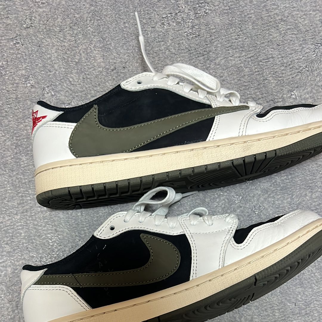 Travis Scott × Nike Women's Air Jordan 1 Low OG "Medium Olive"