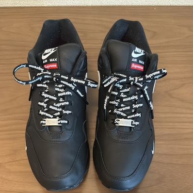 Supreme × Nike Air Max 1 '87 SP "Black" (25SS Week4)