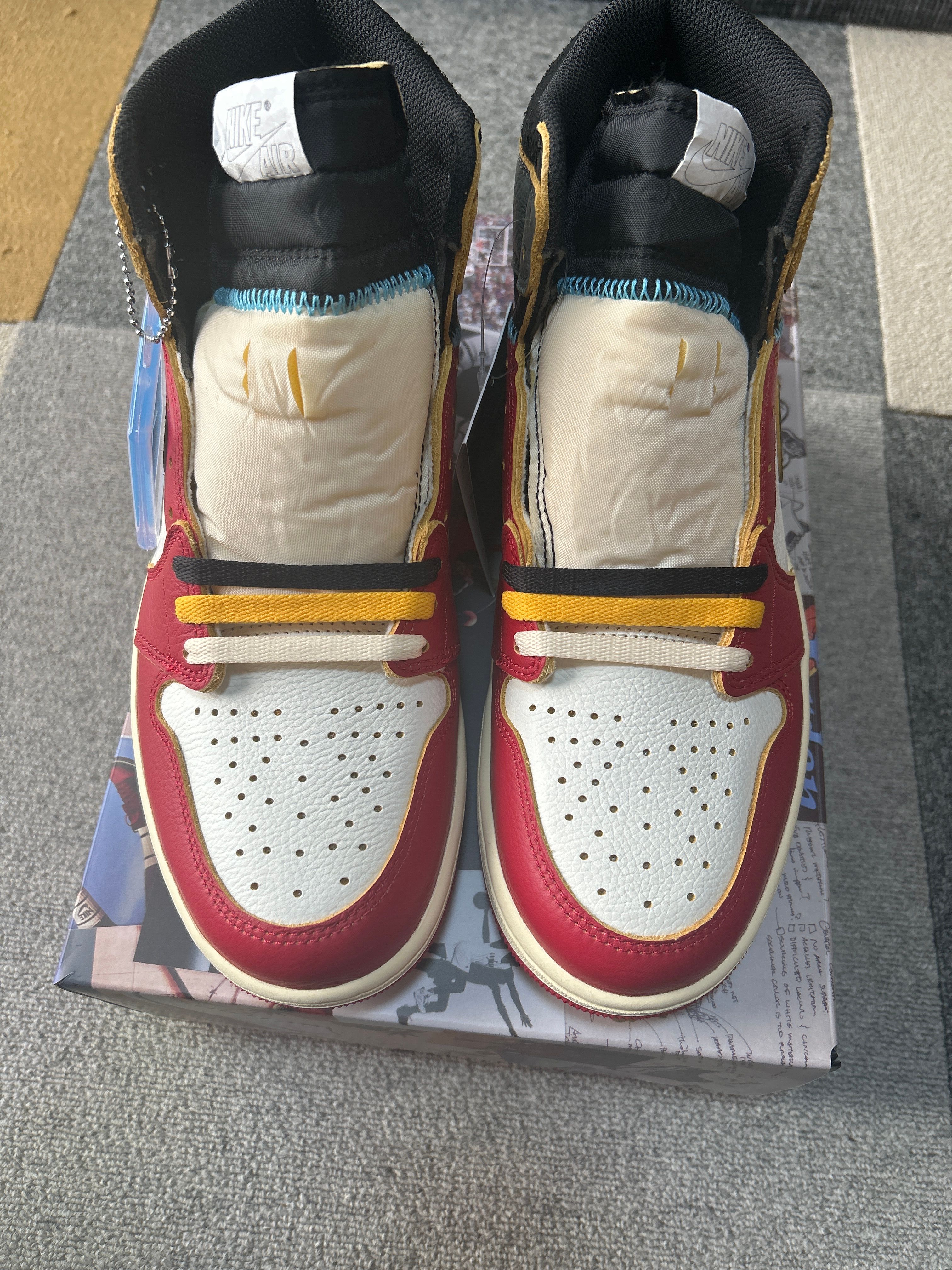 UNION × Nike Air Jordan 1 Retro High OG "Chicago/Shadow"