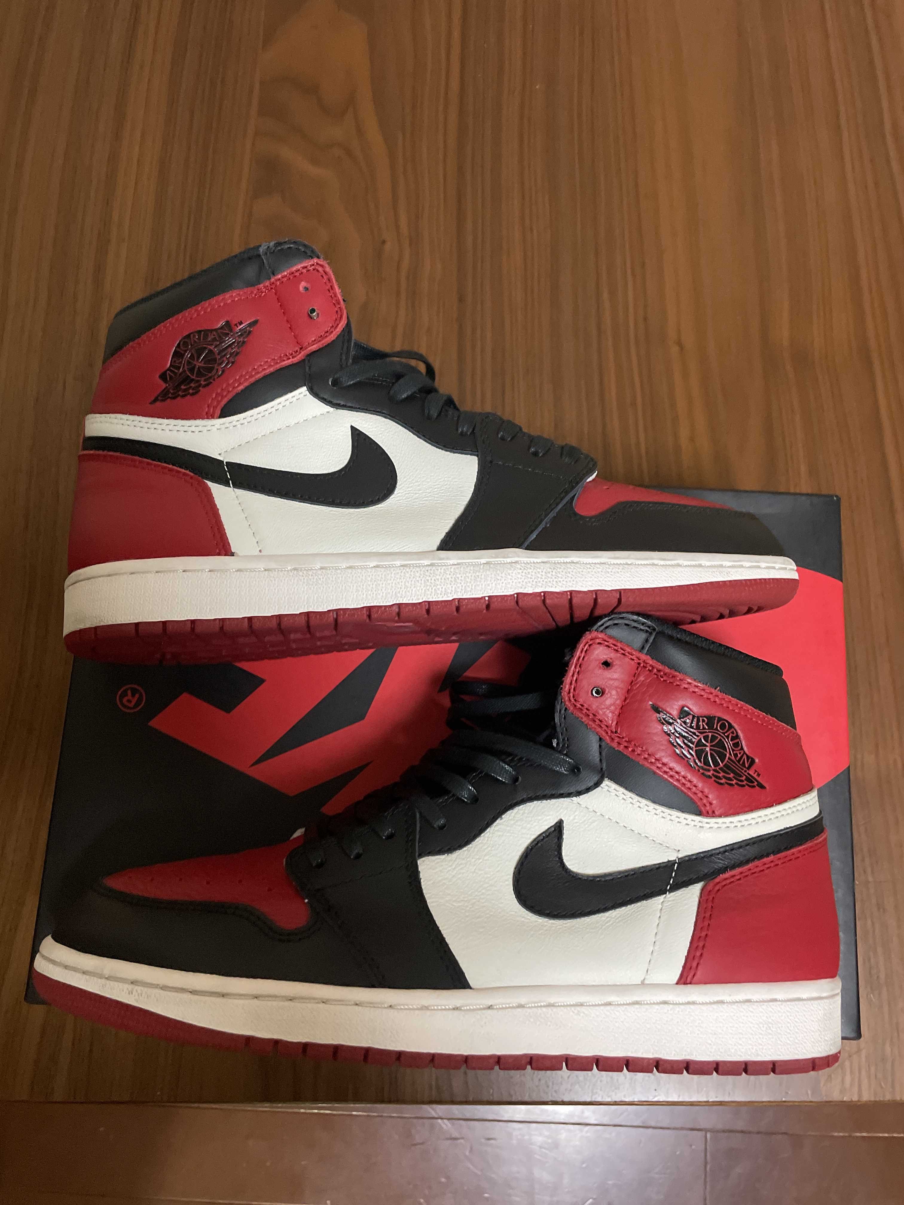 Nike Air Jordan 1 Retro High OG "Bred Toe"