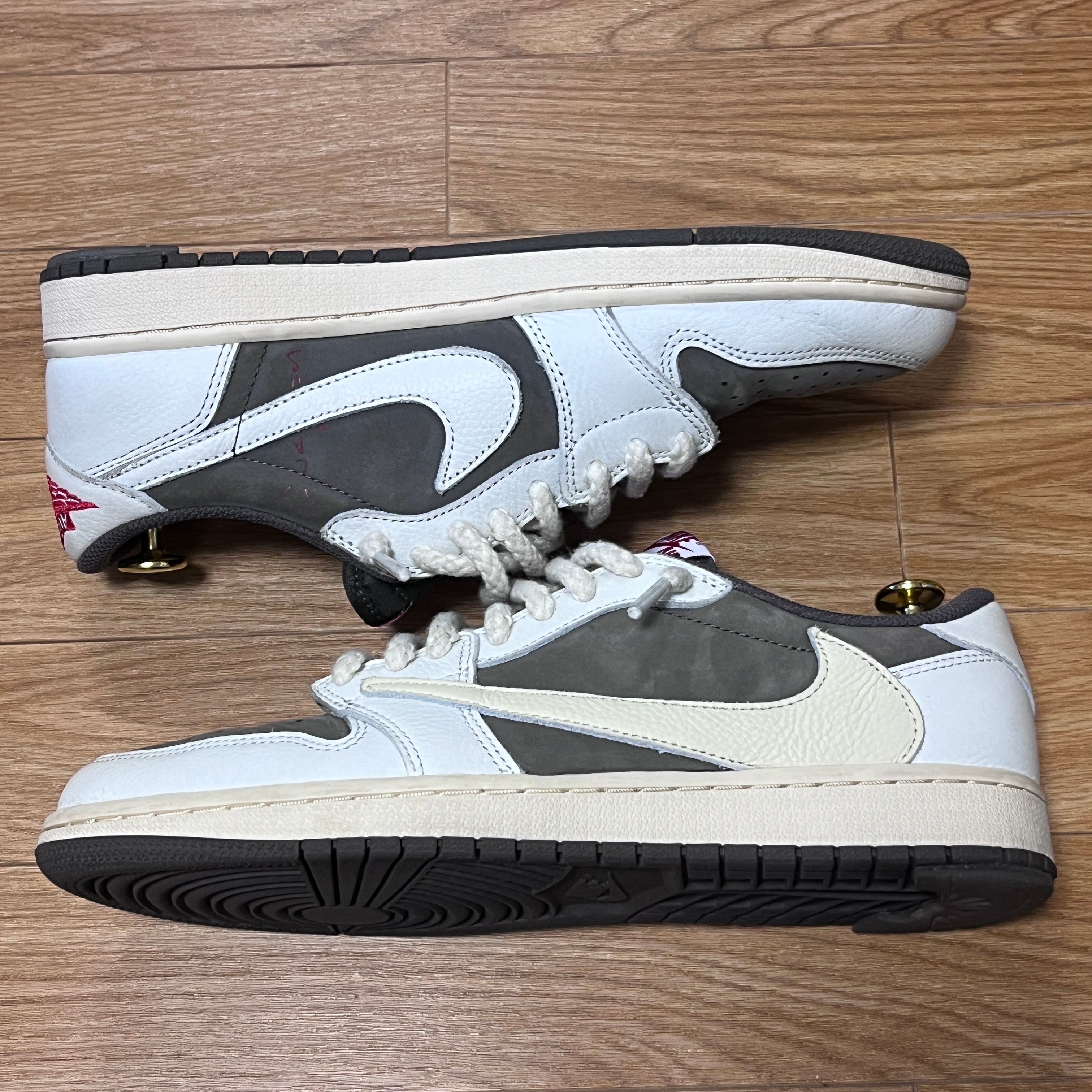 Travis Scott × Nike Air Jordan 1 Low OG SP "Reverse Mocha/Sail and Ridgerock"