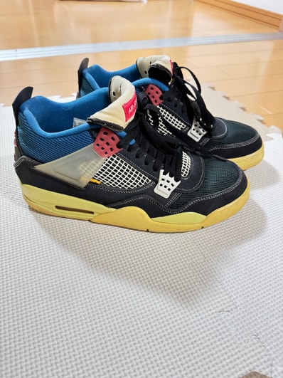 UNION × NIKE AIR JORDAN 4 "OFF NOIR"