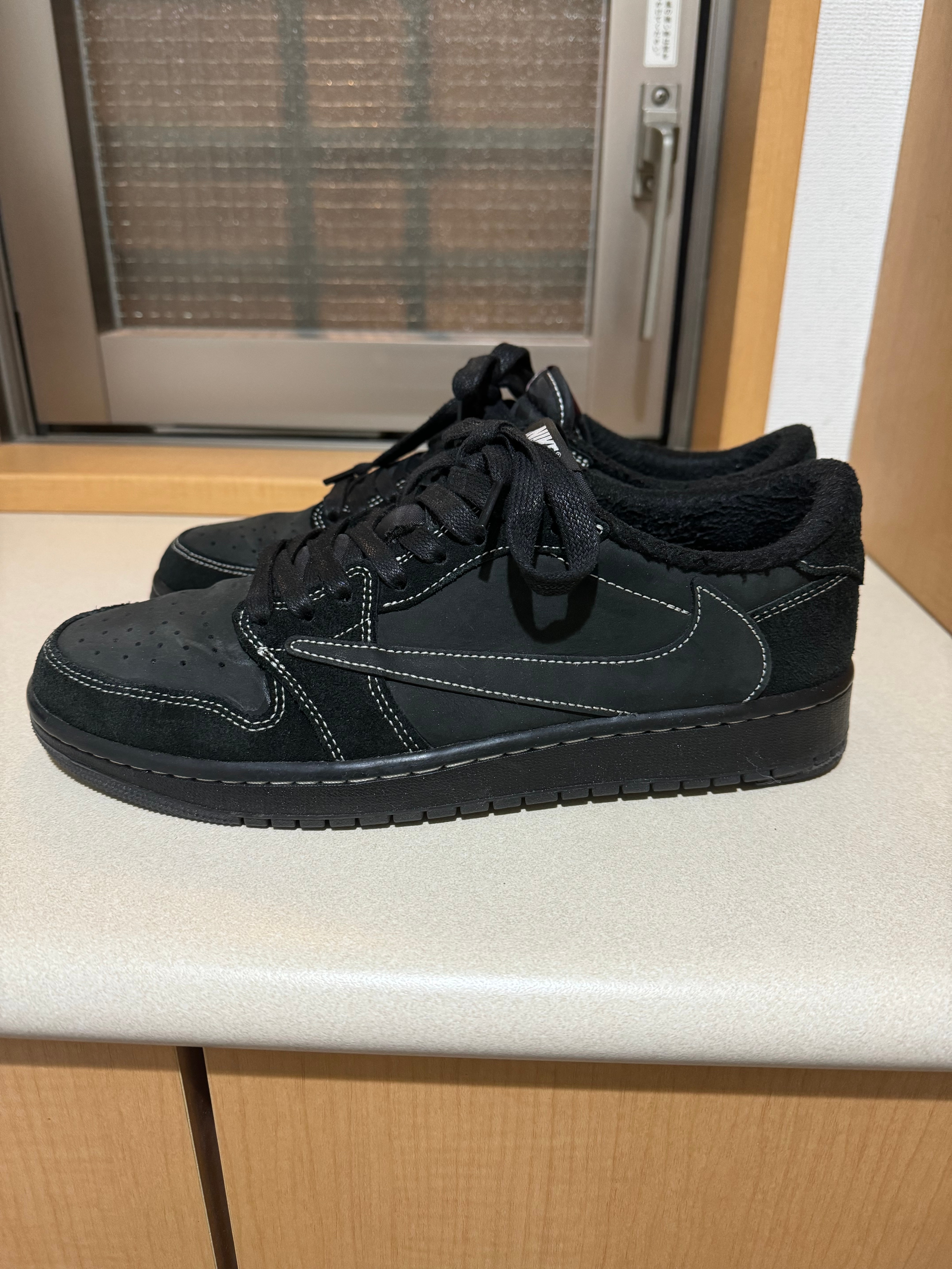 Travis Scott × Nike Air Jordan 1 Low OG SP "Black Phantom"