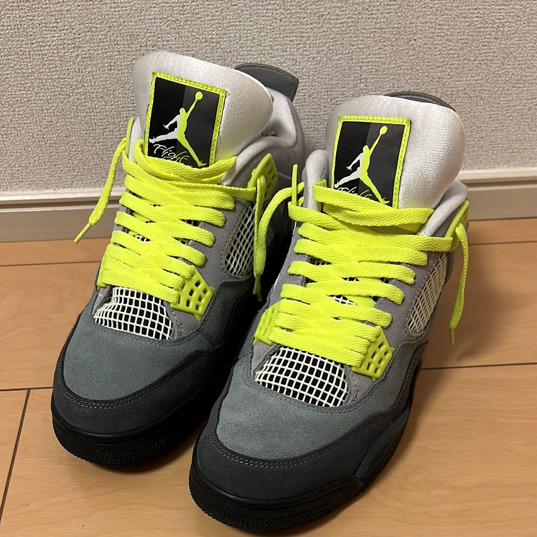 NIKE AIR JORDAN 4 RETRO LE "NEON"