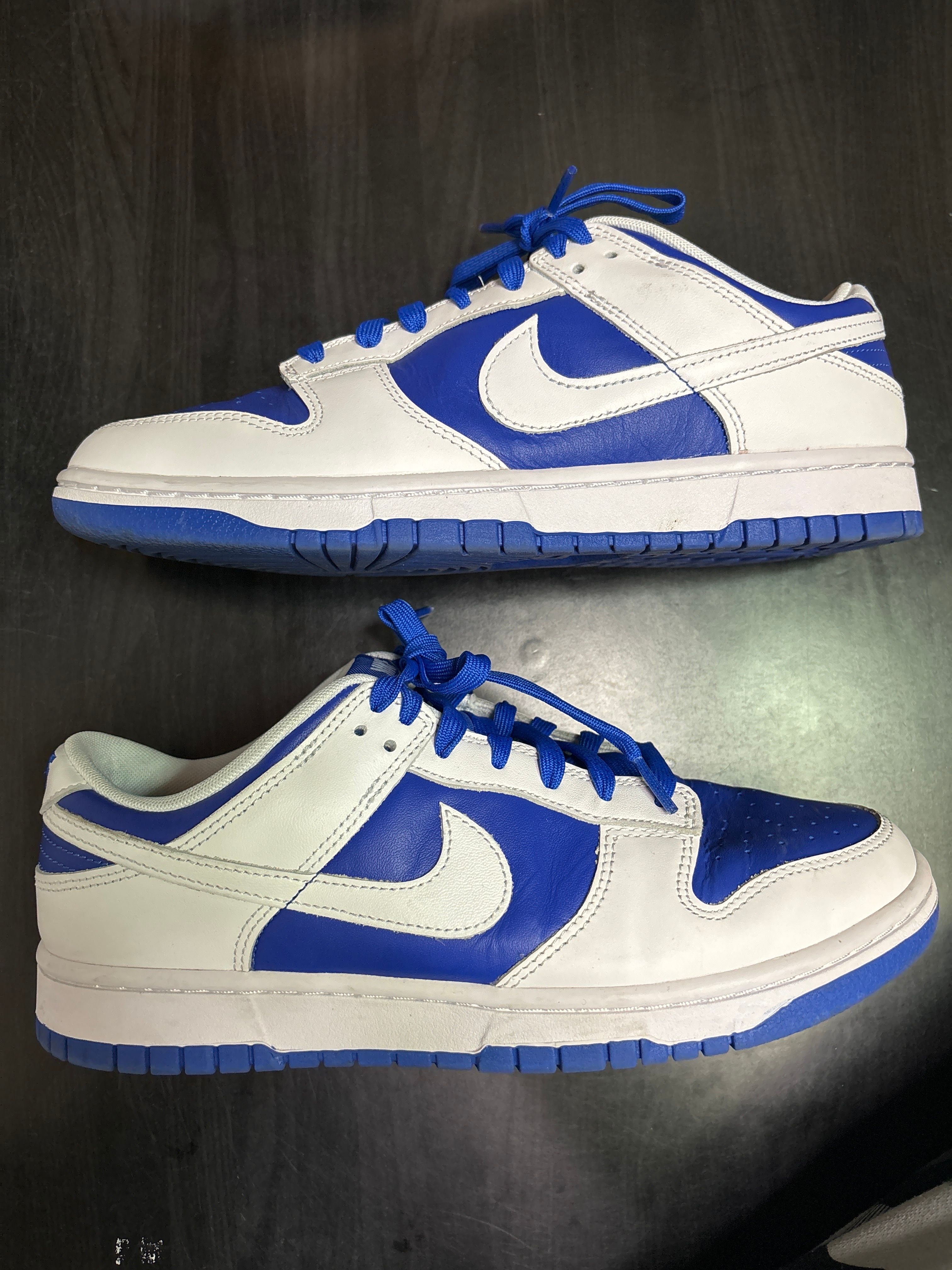 Nike Dunk Low Retro "Racer Blue and White"