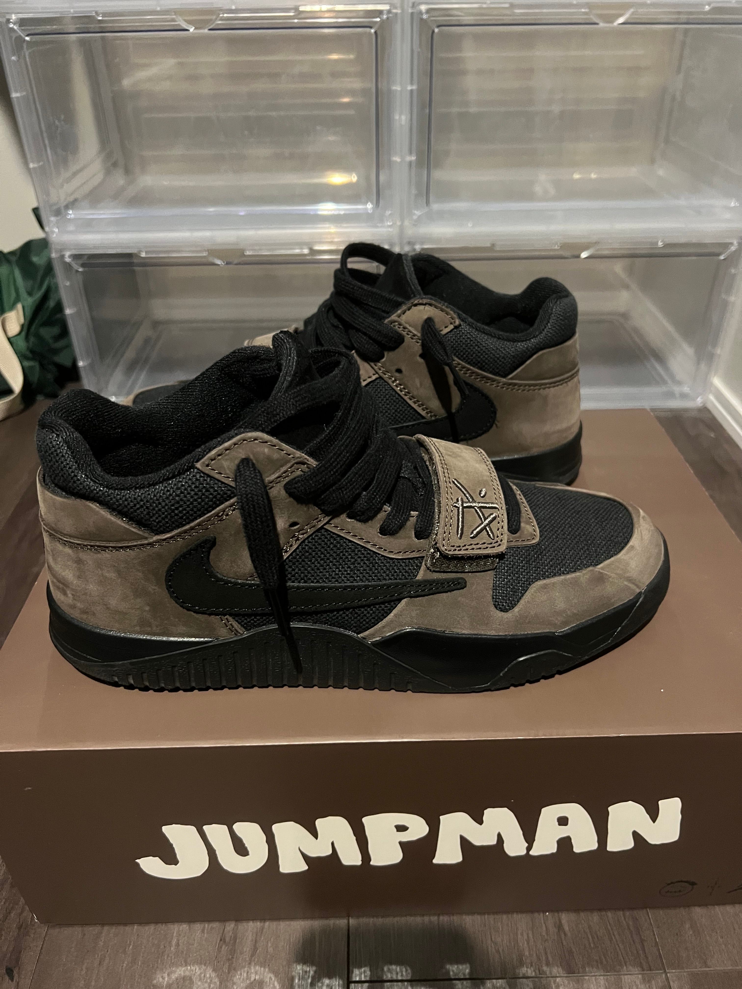 Travis Scott × Nike Jordan Jumpman Jack TR CJ1 T-Rexx "Black and Dark Mocha"