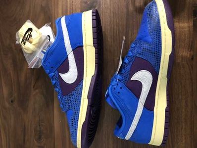 UNDEFEATED × Nike Dunk Low SP "Royal"